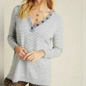 Anthropologie striped sweater SERENA